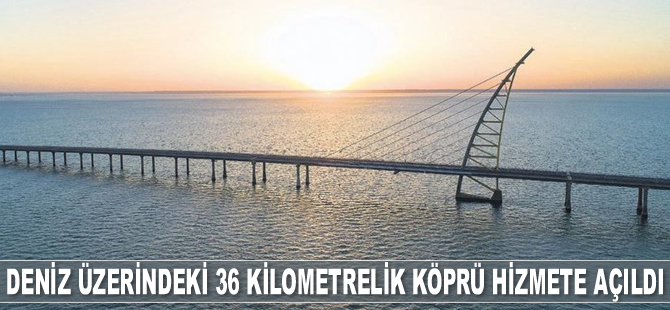 Kuveyt'teki Şeyh Caber Köprüsü hizmete açıldı