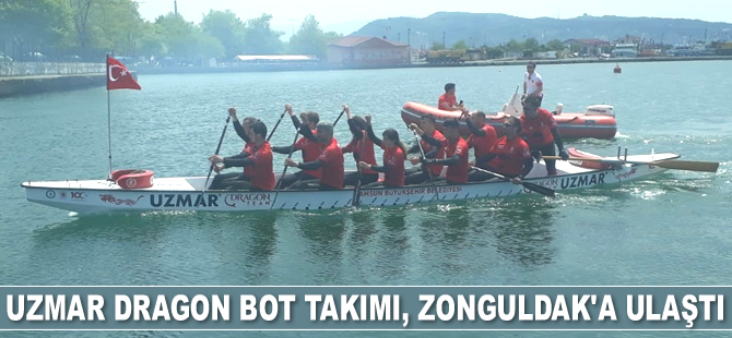 UZMAR Dragon Bot Takımı, Zonguldak’a ulaştı