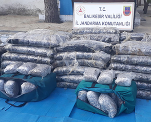 Ayvalık'ta batan teknede 1,1 ton uyuşturucu ele geçirildi