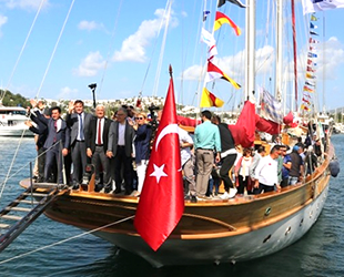 STS Bodrum, Samsun'a yelken açtı