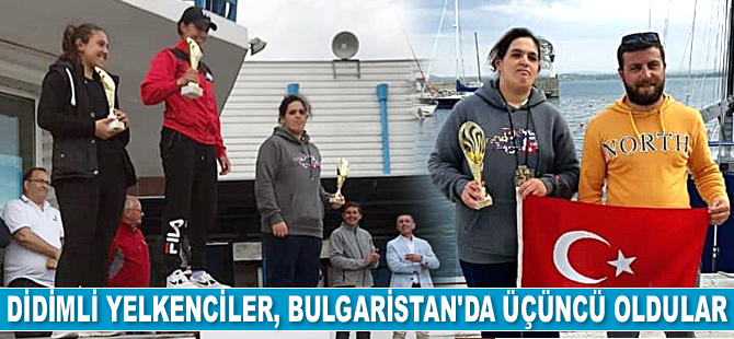 Didimli yelkenciler,  Bourgas Sailing Week Yarışları’nda üçüncü oldu