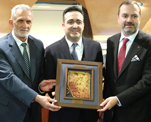 İMEAK DTO’nun Mayıs Ayı Meclis Toplantısı konuğu İlker Aycı oldu