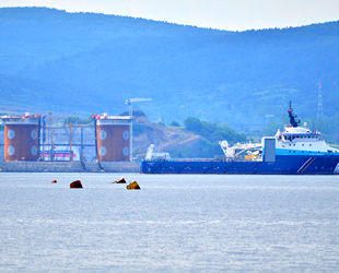 1915 Çanakkale Köprüsü'nün Avrupa kesonu suya batırıldı
