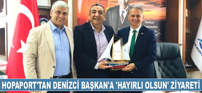 Meriç Burçin Özer, Taner Ekmekçi’ye ‘Hayırlı Olsun’ ziyaretinde bulundu