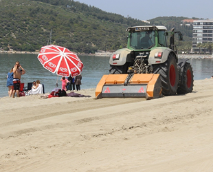 Kuşadası’nda sahiller yaza hazırlanıyor