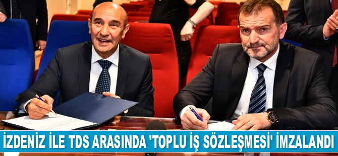 İZDENİZ ile Türkiye Denizciler Sendikası arasında ‘Toplu İş Sözleşmesi’ imzalandı