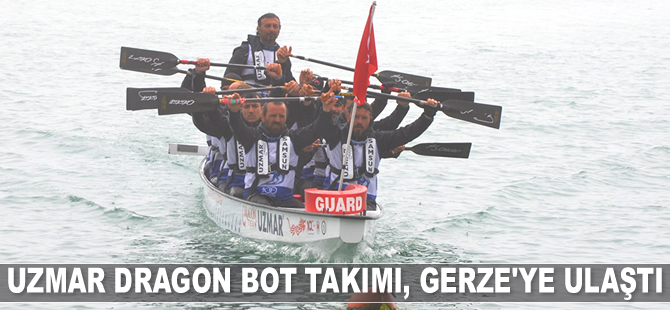 UZMAR Dragon Bot Takımı, Gerze'ye ulaştı