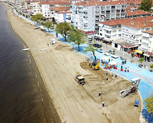 Bursa’da plajlar yaza hazırlanıyor