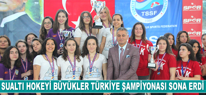 Sualtı Hokeyi Büyükler Türkiye Şampiyonası sona erdi