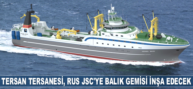 TERSAN Tersanesi, ‘Okeanrybflot’ isimli balık fabrikası gemisi inşa edecek