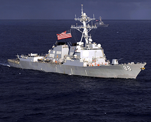 ABD'ye ait iki savaş gemisi, Tayvan Boğazı'ndan geçti