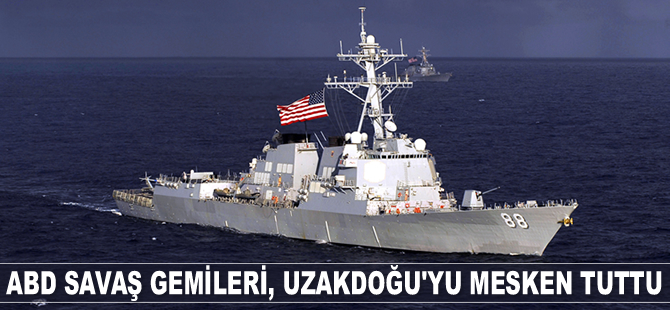 ABD'ye ait iki savaş gemisi, Tayvan Boğazı'ndan geçti