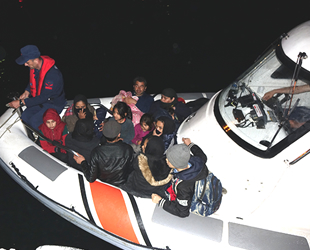 Ayvacık’ta 29 düzensiz göçmen yakalandı