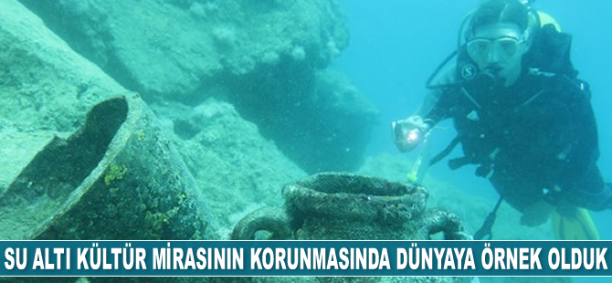 Türkiye, su altı kültür mirasının korunmasında dünyaya örnek oldu
