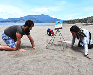 İztuzu Plajı'ndaki caretta caretta yuva sayısı 28'e ulaştı