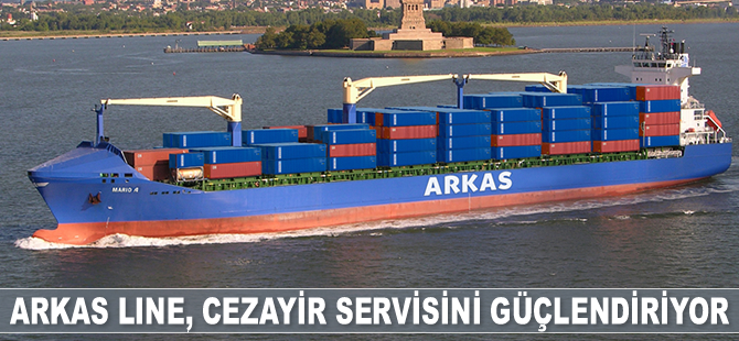 Arkas Line, Cezayir servisini güçlendiriyor