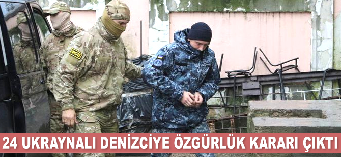 Uluslararası mahkemeden 24 Ukraynalı denizciye özgürlük kararı çıktı