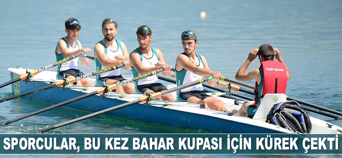 Sakarya'da düzenlenen Bahar Kupası Kürek Yarışları sona erdi