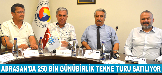 Adrasan’da yılda 250 bin günübirlik tekne turu satılıyor