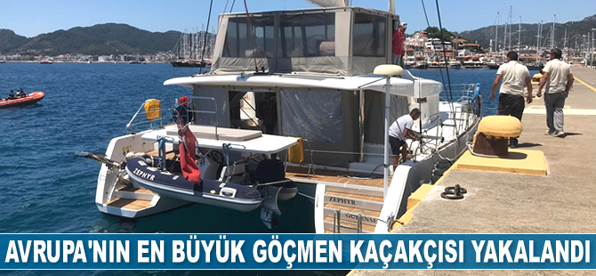 Avrupa’nın en büyük göçmen kaçakçısı yakalandı
