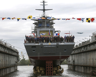 Rus korveti Gremyaşiy, Finlandiya Körfezi’nde denize açıldı