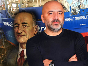 Mubariz Mansimov Gurbanoğlu, 21 yaşındaki gemiyi YENİ İNŞA olarak Azerbaycan'a tanıttı!
