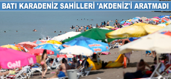 Batı Karadeniz sahilleri ‘Güney’i aratmadı