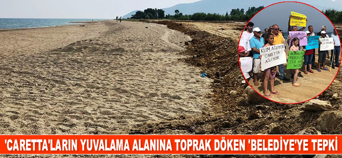 Anamur Belediyesi, caretta caretta yuvalarına piknik alanı yapıyor