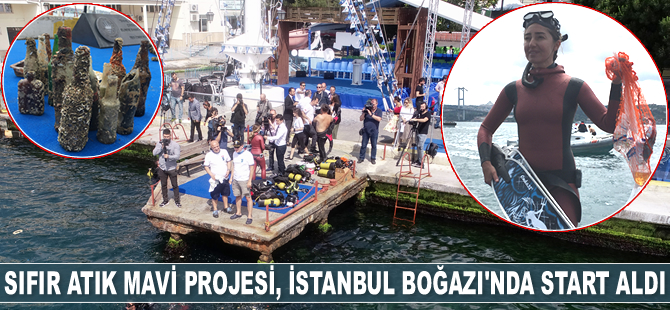 Sıfır Atık Mavi Projesi, İstanbul Boğazı'nda start aldı