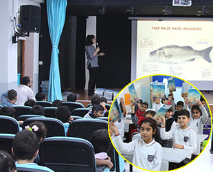 İBB, öğrencilere su ürünleri farkındalık eğitimi verdi