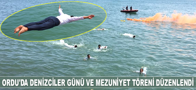 Ordu’da Denizciler Günü ve Mezuniyet Töreni düzenlendi