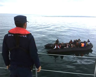 Enez’de 40 düzensiz göçmen yakalandı