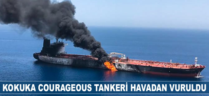 'Kokuka Courageous' tankerinin havadan vurulduğu iddia edildi