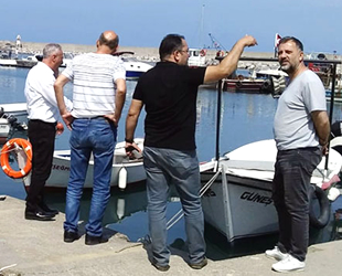 Kozlu Limanı’na harfiyat döken kişi, belediye personeli çıktı