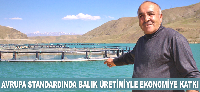 Van’da baraj göllerinde bin 360 ton üretim yapıldı