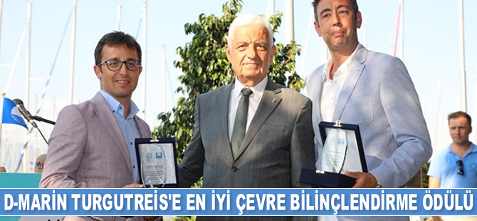 D-Marin Turgutreis, ‘En İyi Çevre Bilinçlendirme Etkinlikleri’ ödülüne layık görüldü