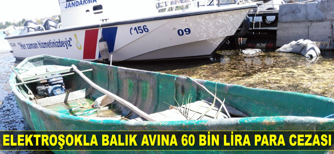 Beyşehir Gölü'nde elektroşokla balık avına 60 bin lira para cezası kesildi
