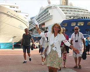 Kuşadası Ege Port Limanı’na 2019’un ilk 5 ayında 40 gemi yanaştı