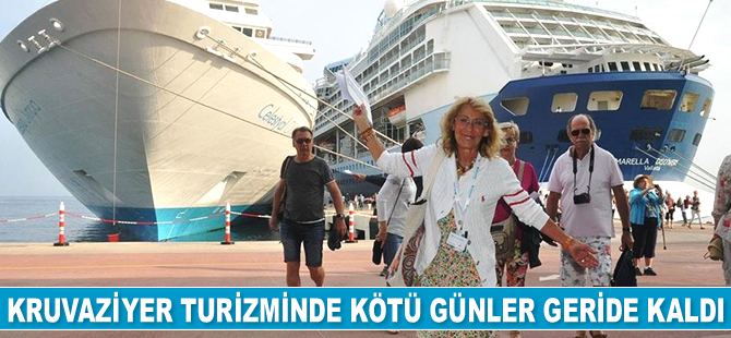 Kuşadası Ege Port Limanı’na 2019’un ilk 5 ayında 40 gemi yanaştı