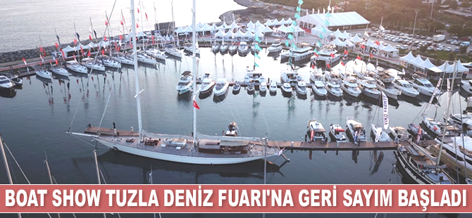 Boat Show Tuzla Deniz Fuarı’na geri sayım başladı