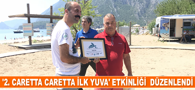 Antalya'da ‘2. Caretta Caretta İlk Yuva’ etkinliği  düzenlendi