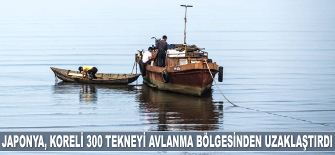 Japonya, Kuzey Koreli 300 tekneyi avlanma bölgesinden uzaklaştırdı