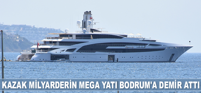 ‘Idynasty’ isimli mega yat, Bodrum’a demir attı