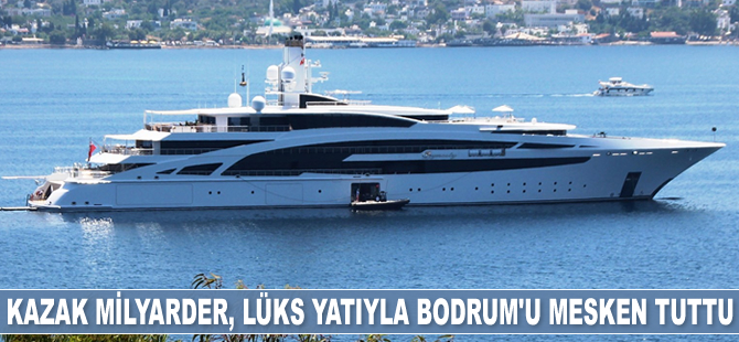 'Idynasty' isimli lüks yat, Bodrum’a demir attı