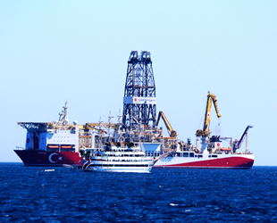 'Yavuz' Sondaj gemisi, Antalya açıklarına geldi