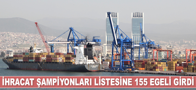İlk 1000 ihracatçı listesinde İzmir 78 firma ile ikinci sırada yer aldı