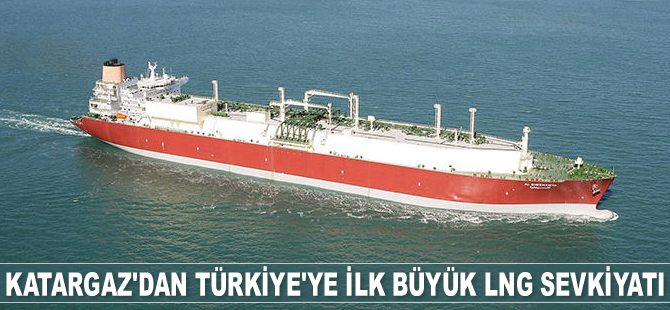 Katargaz, Türkiye’ye ilk büyük LNG sevkiyatını gerçekleştirdi