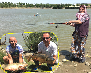 Balık tutkunları, Olta Balıkçılığı Turnuvası’nda buluştu