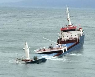 'Yusuf Celal' isimli gemi, battığı yerden çıkarıldı