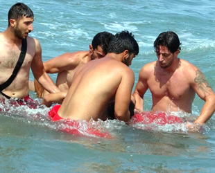 Samsun’da cankurtaranlar tatbikat yaptı